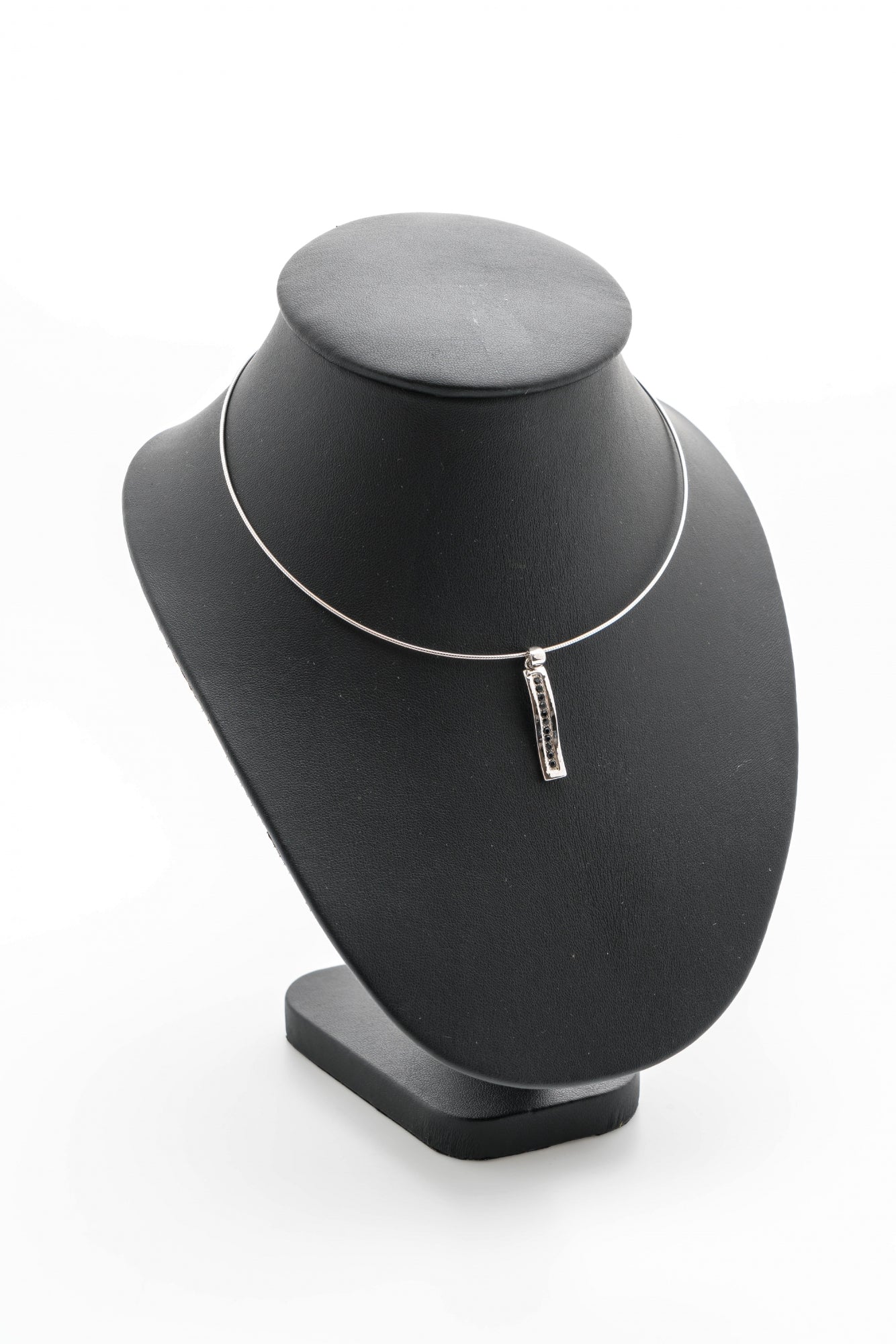 Sleek Silver Pendant Necklace